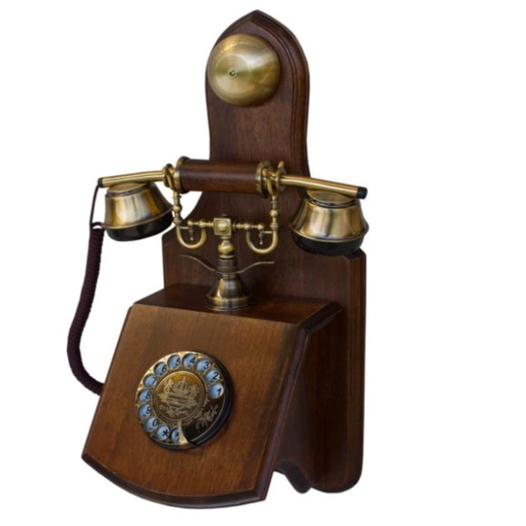 Opis 1921 Cable Model D: The Old-Fashioned Wall-Mounted Wooden Telephone